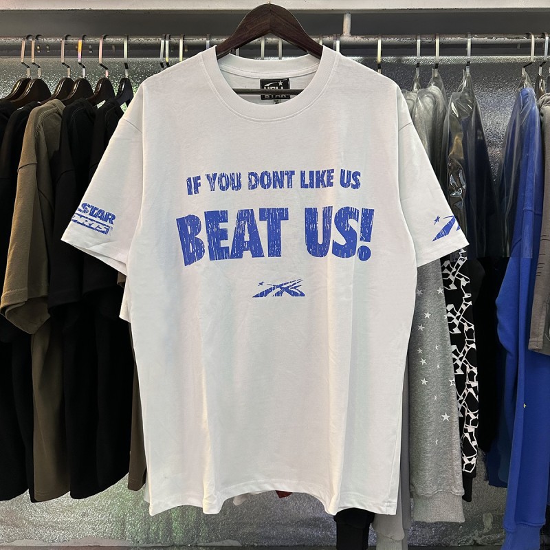 【Impresión Digital】Camiseta de manga corta informal y versátil Hell Star, éxito de ventas transfronterizo, conjunto de pantalones cortos para parejas, entrega rápida