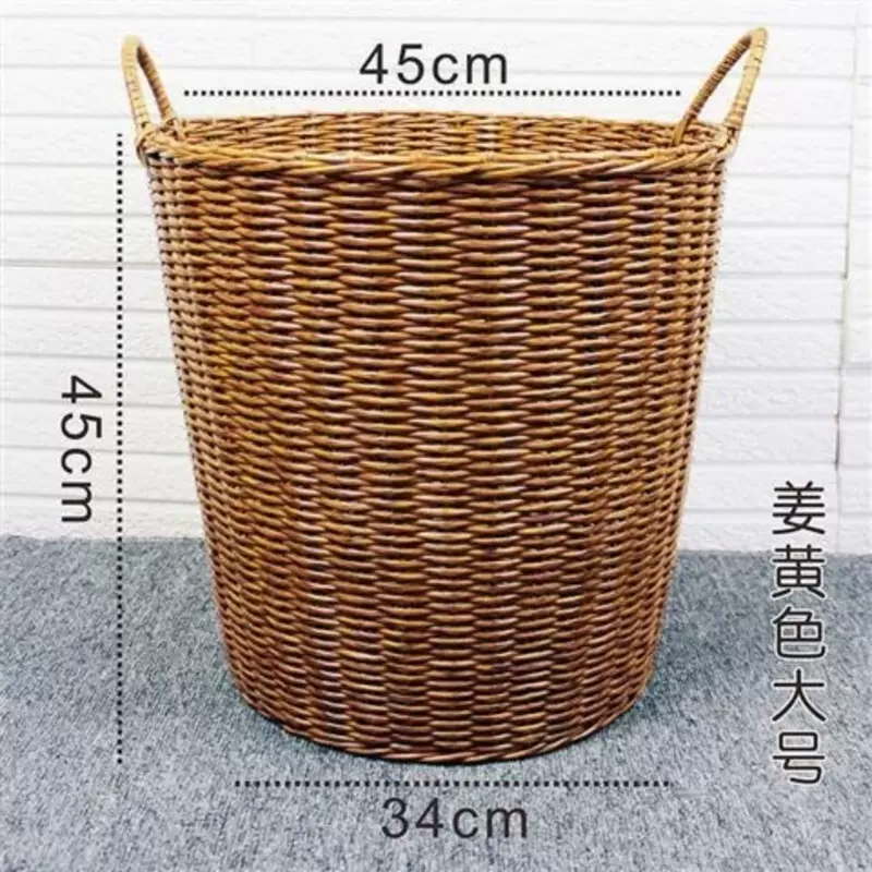 Пластиковая тканая корзина для белья, игрушка, система хранения, DIY, новая коллекция