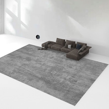 地毯卧室床边毯ins风极简客厅灰色纯色轻奢地垫素色现代简约
