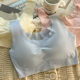 Traceless Ice Silk Underwear Female Girl's Sling Sports Bra without Steel Rings Students Gather Tube Top Tender Temperament Vest