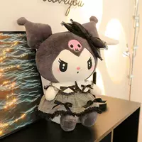Милая подушка Melody, темная плюшевая игрушка Kuromi, спальная кукла, подушка, подарок на день рождения подруге