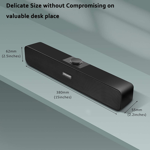 Cross-border desktop all-in-one long soundbar soundbar desktop computer speaker notebook wired Bluetooth small audio factory