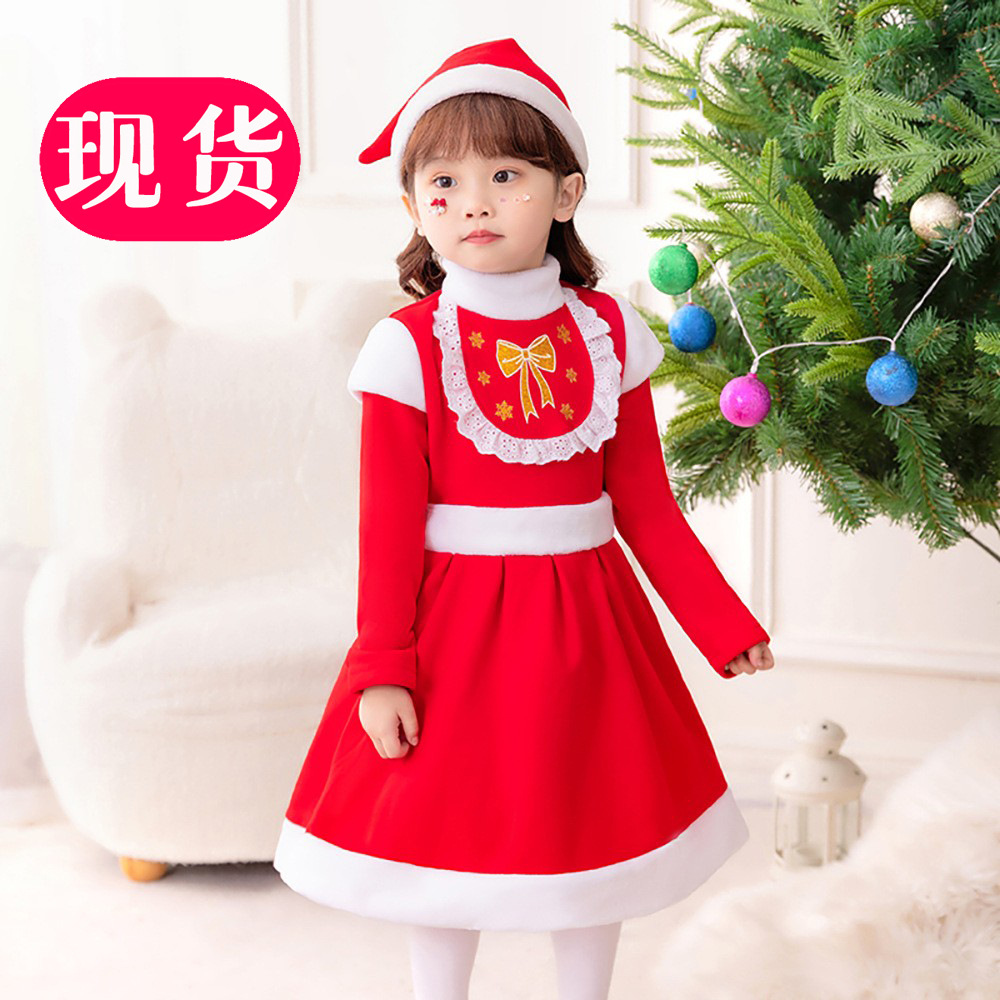 Christmas children's school dress