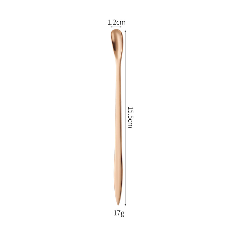 15cm 로즈 골드 뾰족한 꼬리