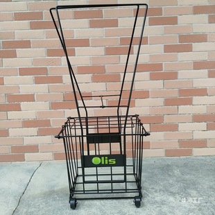 Tennis Ball Picker Cart, Ball Picker Basket, Tennis Frame, Ball Picker Frame, 72 Pieces, Durable and Practical, Olisun