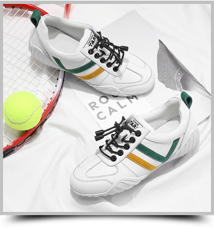Giày sneaker nữ đế mềm trắng thể thao phối màu be — 3196 màu trắng, 3196 màu be chi tiết 16