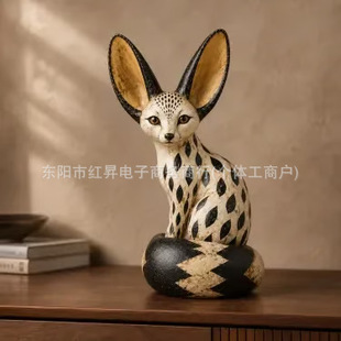 Vintage Fennec Fox Sculpture�͹ź������