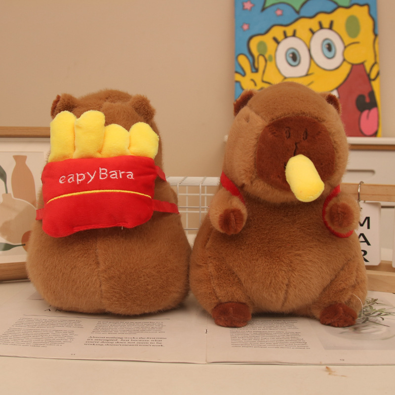 Máquina de muñecas de 8 pulgadas al por mayor, juguetes de peluche, máquina de agarre boutique, muñeca Kapibala, regalo de lanzamiento de boda