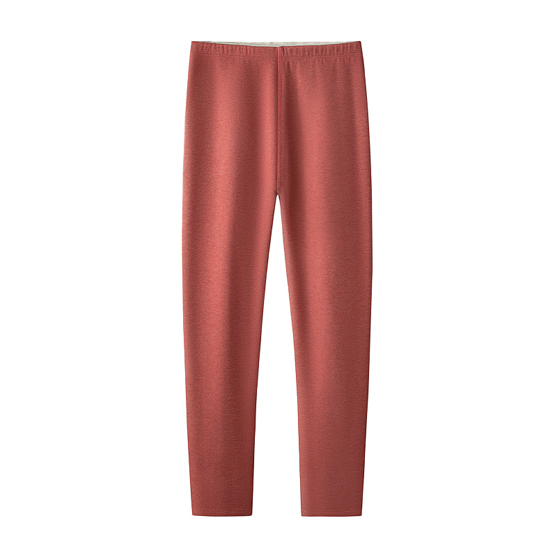 [Enorme y cálido] Nuevos pantalones calientes de mujer de otoño e invierno de lana de seda transfronteriza más leggings engrosados de terciopelo en stock