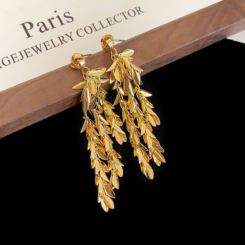 Golden earrings