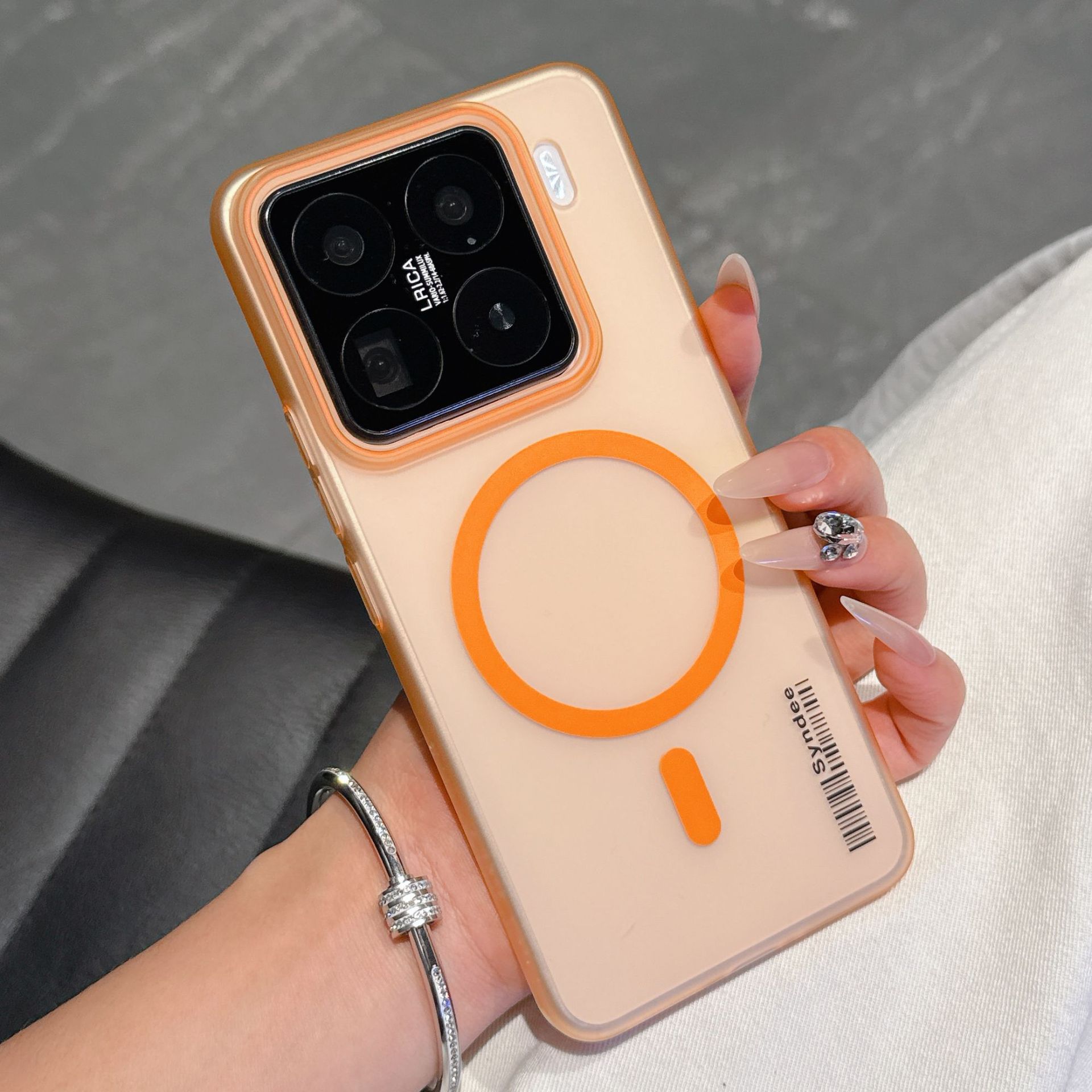 Orange [Color matching magnetic absorption + skin feeling soft yarn]