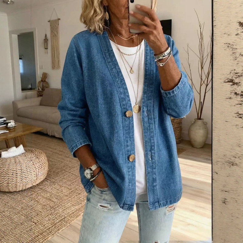 New Cross-Border Independent Site 2026 Spring Floral 3D Printed V-Neck Casual Women's Shirt Vintage Plus-Size Top New Cross-Border Independent Site 2026 Spring Floral 3D Printed V-Neck Casual Women's Shirt Vintage Plus-Size Top