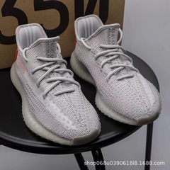 春夏の人気のココナッツシューズ 350 メンズとレディースのテールライトグレーファッションソフトソールスポーツシューズ莆田カジュアルシューズランニングシューズ