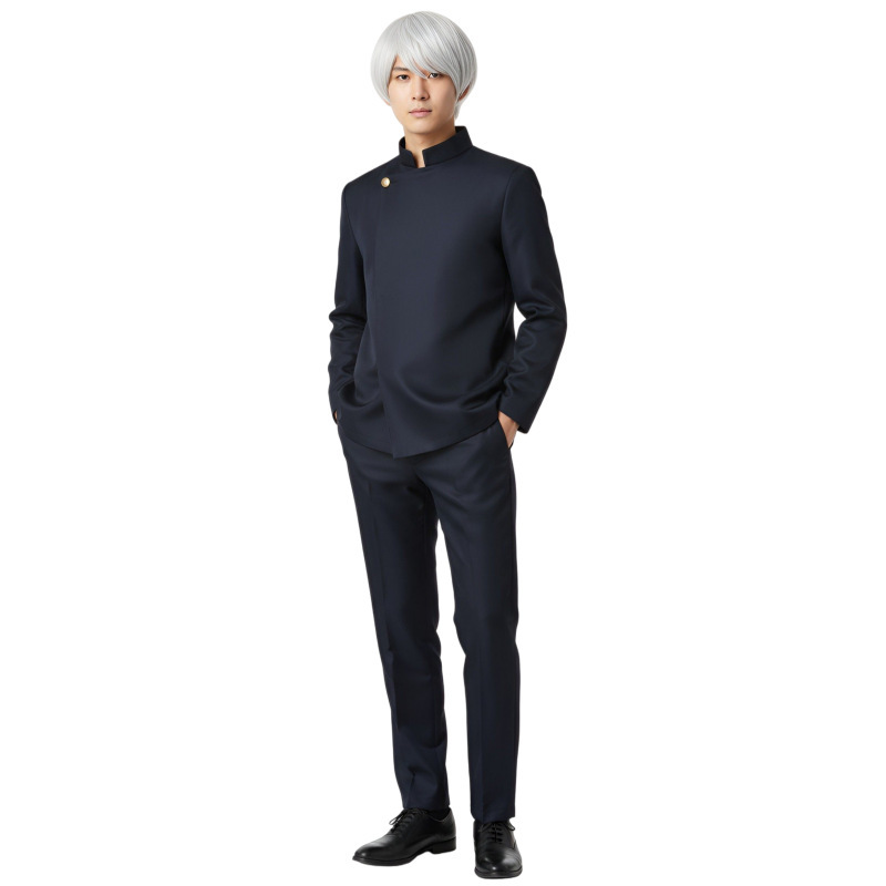 Jujutsu Kaisen Gojo Satoru Cosplay Costume High School Gojo Satoru Full Set Anime Cosplay Outfit
