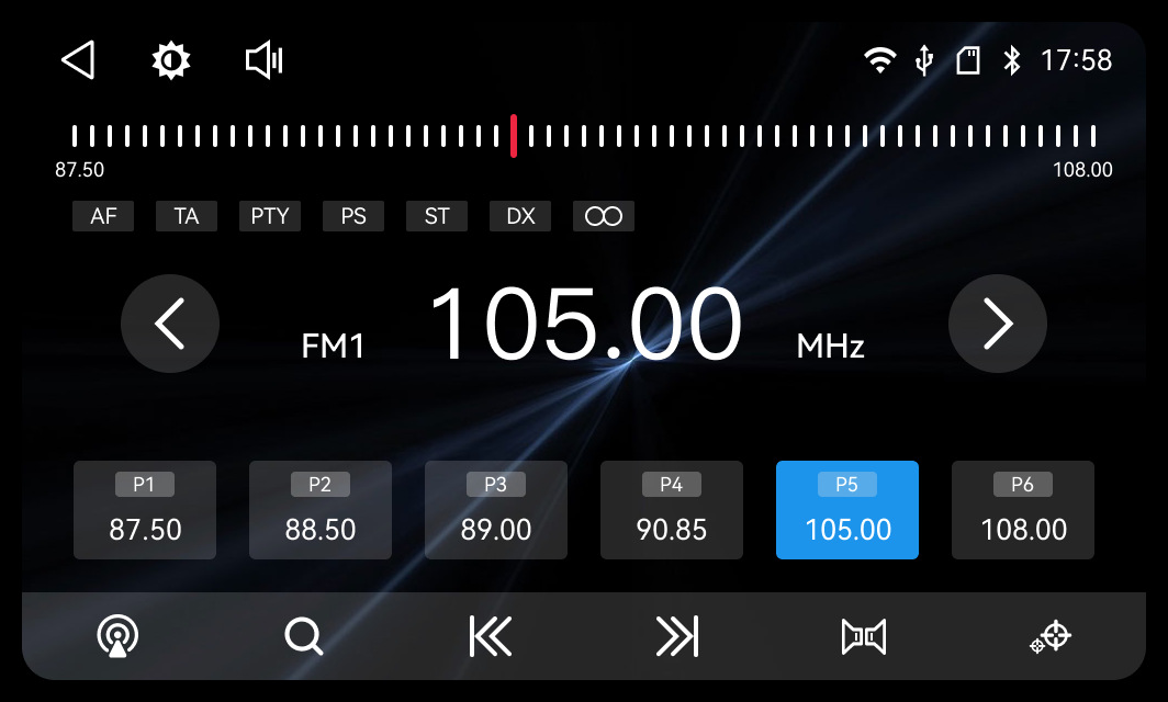 Car-Mounted Versatile Frame Large-Screen Mp5 Player Wireless Carplay Android Auto Bluetooth Radio Linux