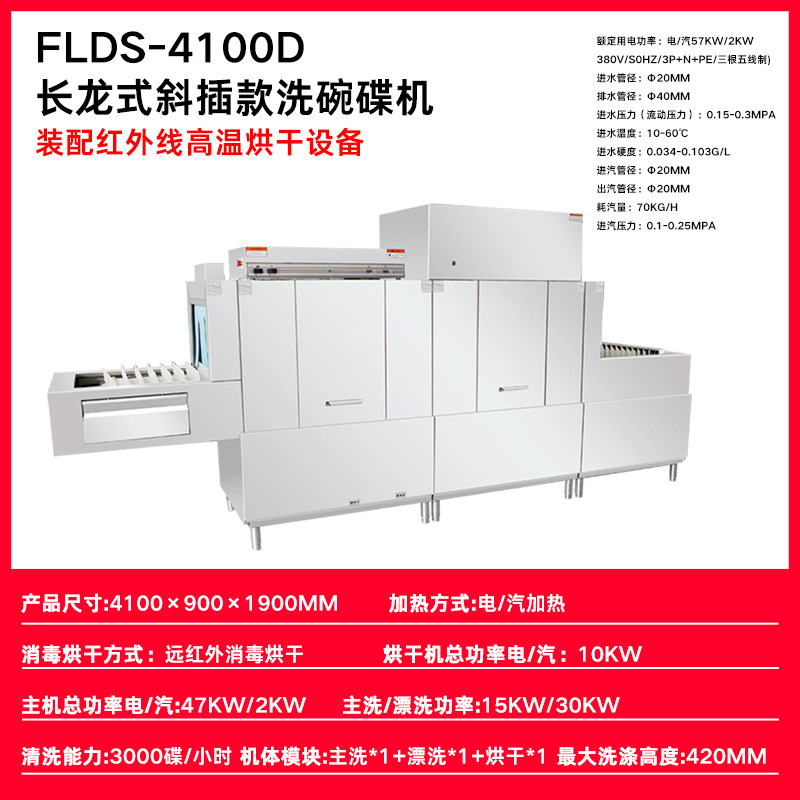 4.1 미터 청소 + 헹굼 + 소독 + 건조 * 1 (경사 삽입형)