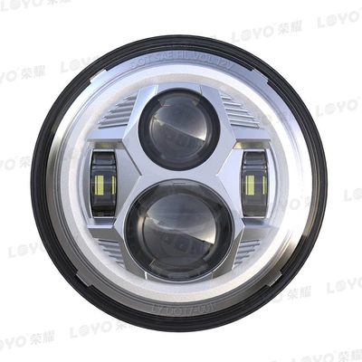 7inch Harley LED headlight Motorcycle headlights, headlights - silver