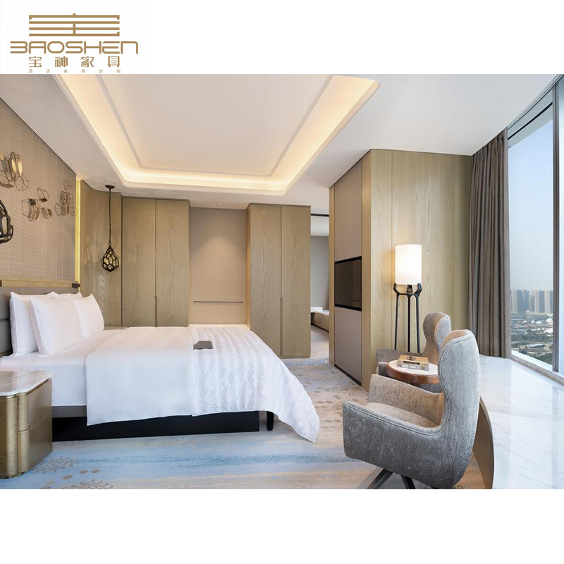 Domestic and Foreign Four- and Five-Star Hotel Furniture Standard Rooms, Full Set of Hotel Apartments, B&B Rooms, Special Bed Box Projects
