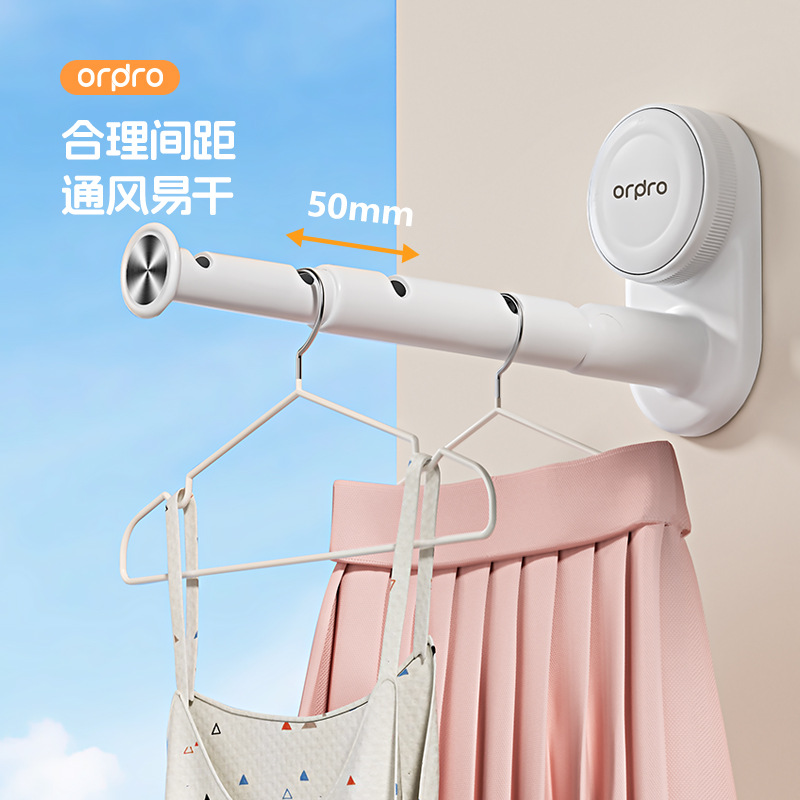 Ventosa de viaje, tendedero, viaje portátil, hotel, perchero plegable, artefacto de secado telescópico sin perforación