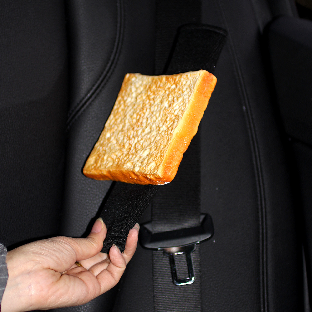 Funda Protectora de Hombro para Cinturón de Auto Lino, Descompresión Ergonómica, Acolchada para Vehículo image 2