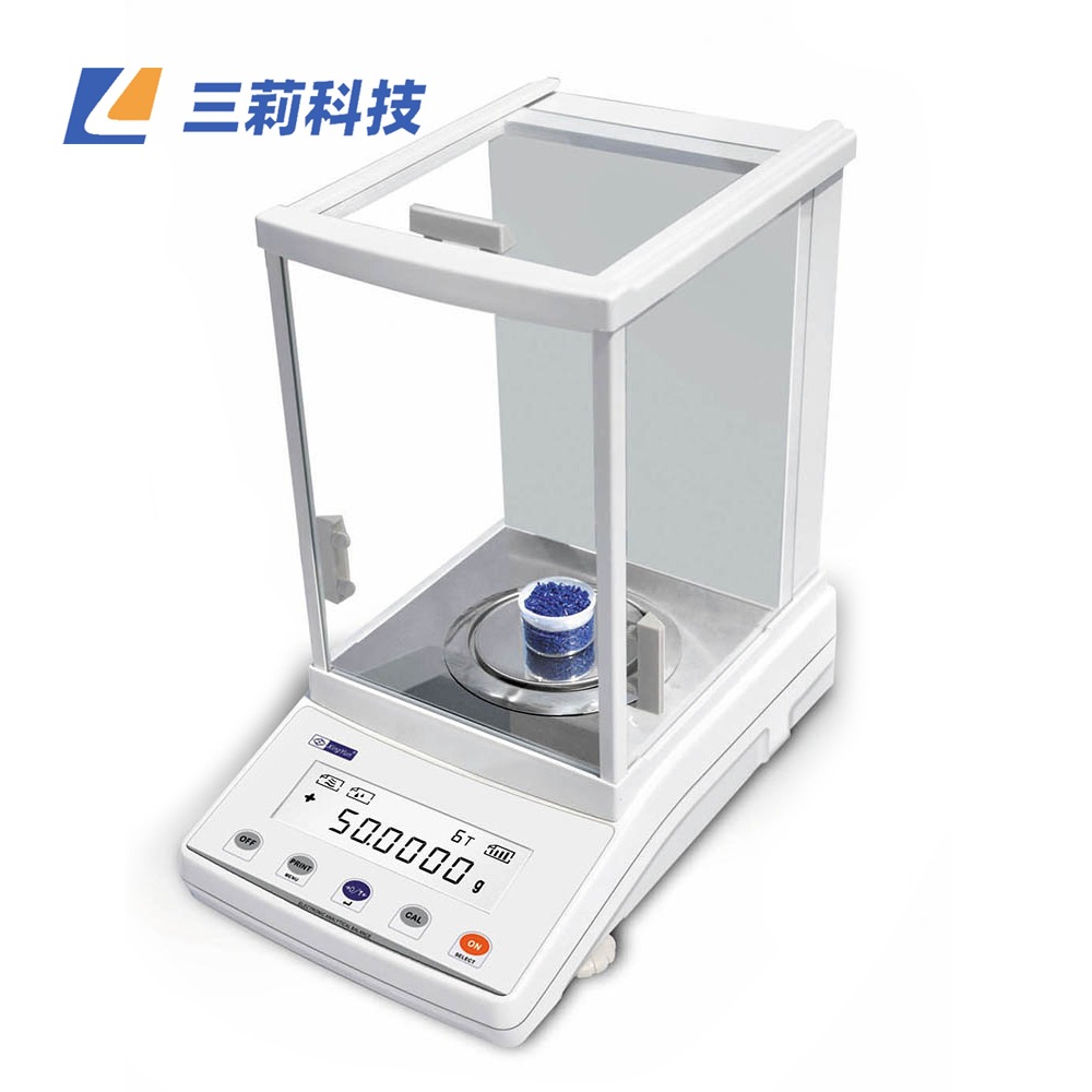 0.001g分析电子天平全自动内 电子天平 铝壳抗干扰防辐射分析天平