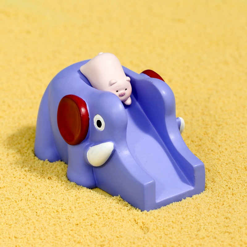 Creative Summer Beach Party Piggyy Ornament Cute Cartoon Figure Pig Doll Gift Girly Heart