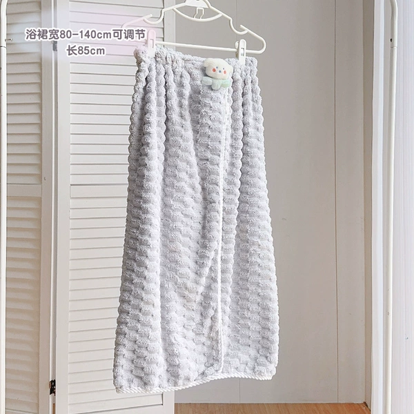 Cute gray bath skirt