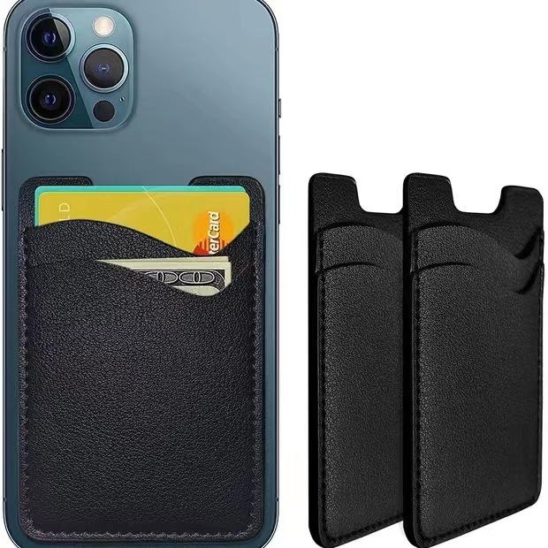 Mobile phone, polyurethane card holder, Amazon, genuine leather