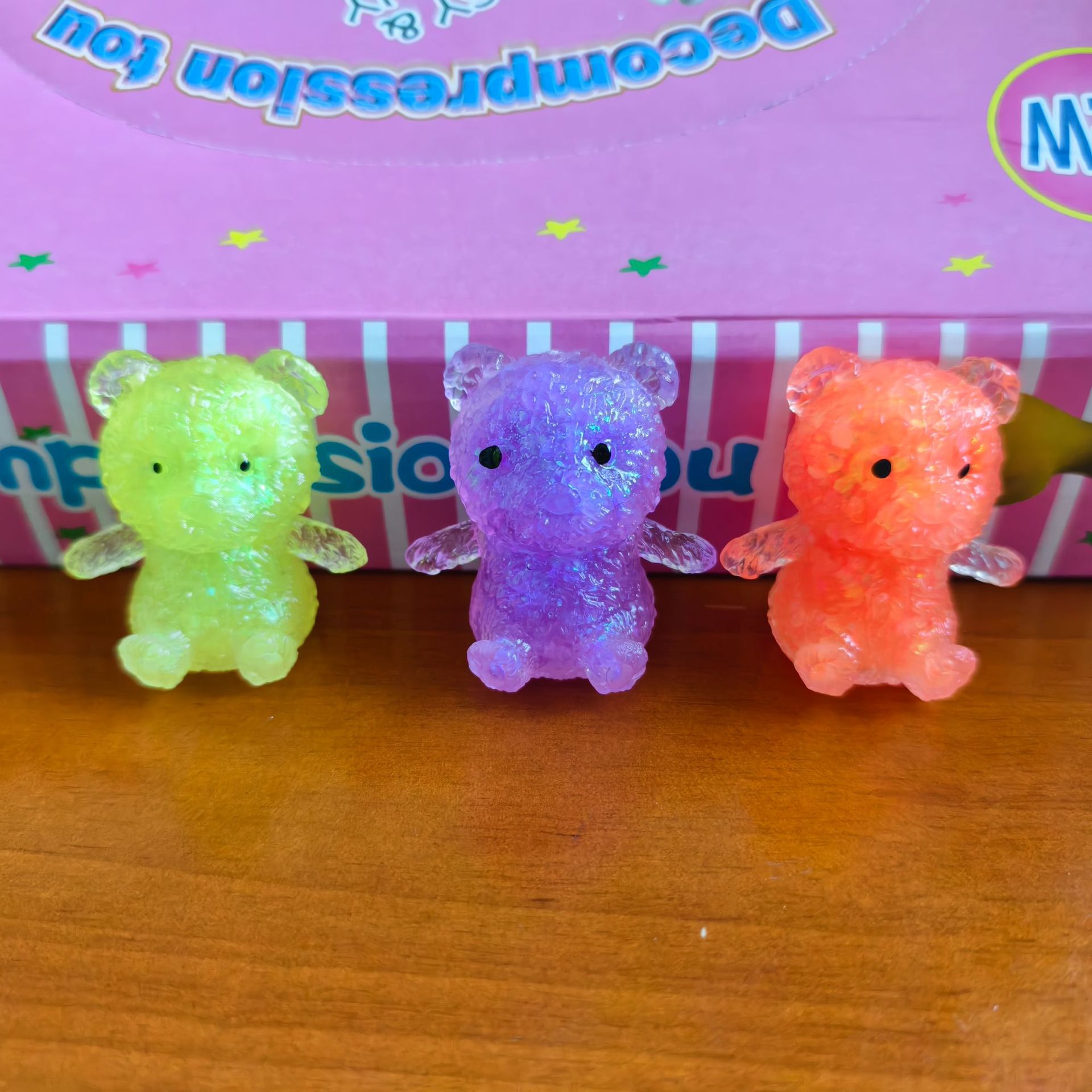 Maltosa amasar música descomprimir juguetes descomprimir amasar lento rebote red animal pequeño juguete gato cachorro oso