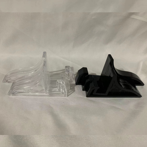 Plastic stand stone plate frame stand black craft plate stand 3D display stand frame print bracket wholesale