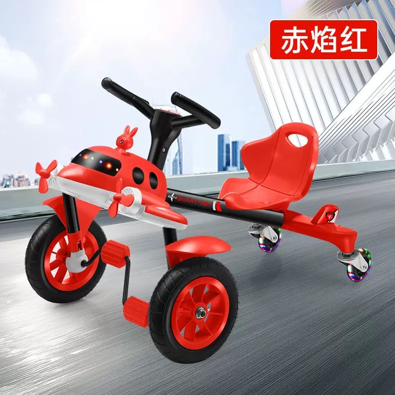 Niños pequeños aviones de deriva coche de cuatro ruedas bicicleta de patineta coche de equilibrio de tres ruedas de patinaje cuadrado coche de juguetes para niños