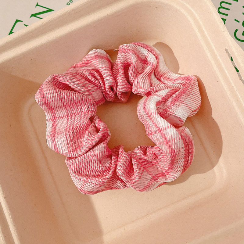 Ballet estilo encaje intestino grueso lazo para el cabello de alto valor con cola de caballo cuerda para el cabello flor para la cabeza niña de verano bola cabeza cuerda para el cabello accesorios para el cabello