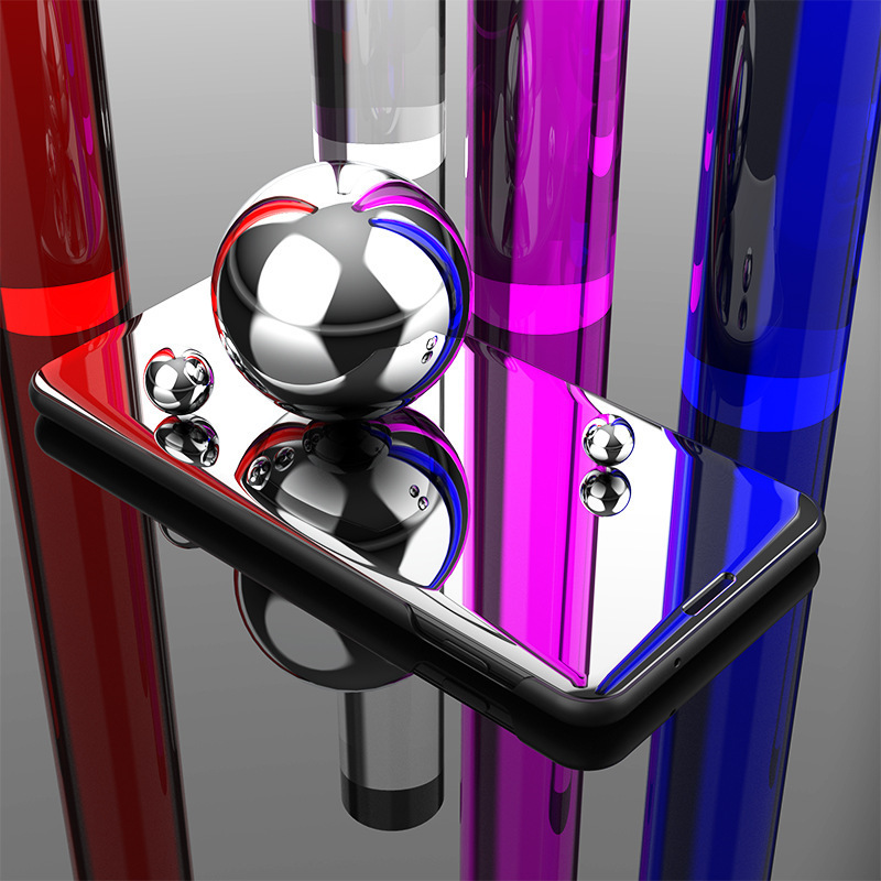 Adecuado para Samsung S25edge funda de cuero con tapa abatible, espejo galvanizado, soporte tridimensional Note20, protección contra caídas S24