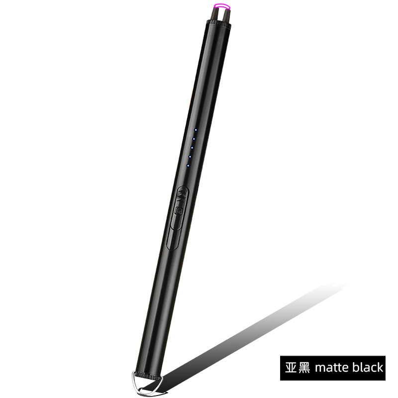 Fabricantes al por mayor Arco Tipo-c Cargador Encendedor Estufa de gas Encendido Agarre Exalargue Cocina Encendedor Transfronterizo Chong