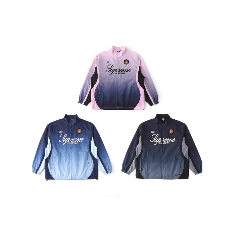 Sup26Fw New Cross-Border E-Commerce Product Exclusively for Spring, Gradient Color Design, Embroidered Logo Zipper Jacket, Couple Style Sup26Fw New Cross-Border E-Commerce Product Exclusively for Spring, Gradient Color Design, Embroidered Logo Zipper Jacket, Couple Style