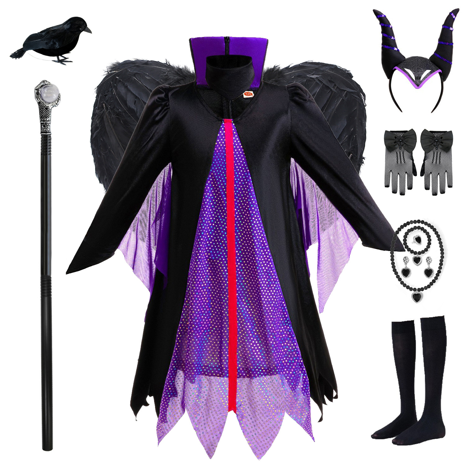 (Трансграничная торговля), платье, наряд маленькой принцессы, костюм, косплей, xэллоуин, для выступлений