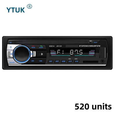 Universal 12V Wireless Carplay Car Radio Bluetooth Mp3 Player (Car mp3) - 520lcdsingle-u