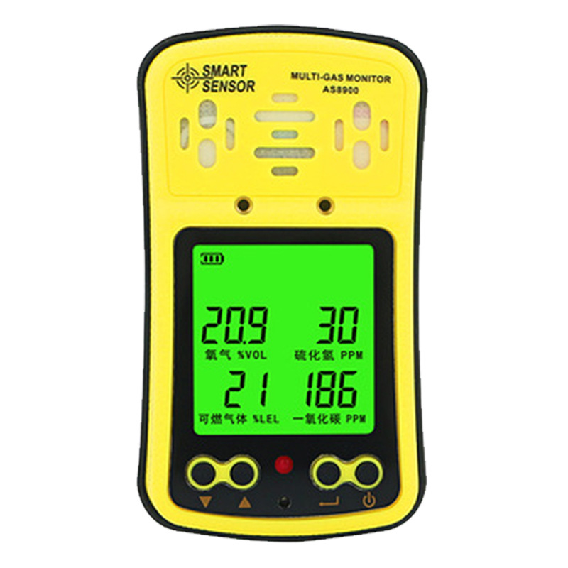 希玛AS8900四合一气体检测仪 一氧化碳硫化氢氧气可燃气体检测仪