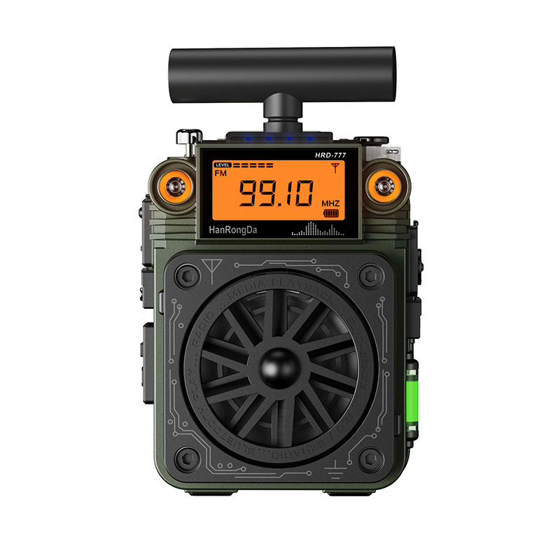 HRD - 777 Han Rongda radio giroscopio mini radio multifunción de banda completa mini sonido