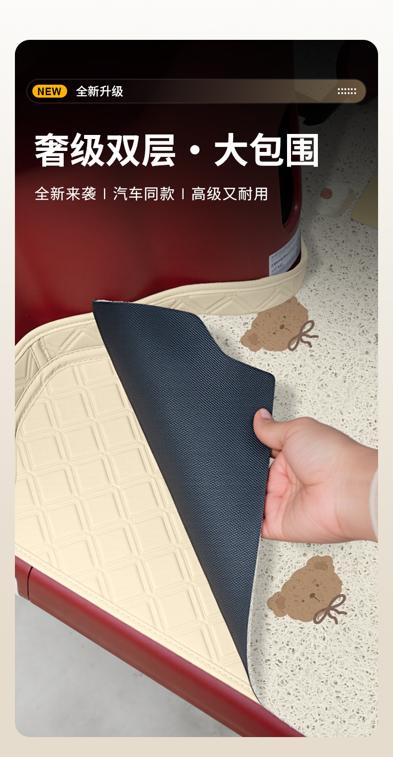 Suitable for Jinpeng Su7 Classic Version-B Electric Tricycle Foot Mat Jp800Dzk-16A Foot Mat Decorative Accessories