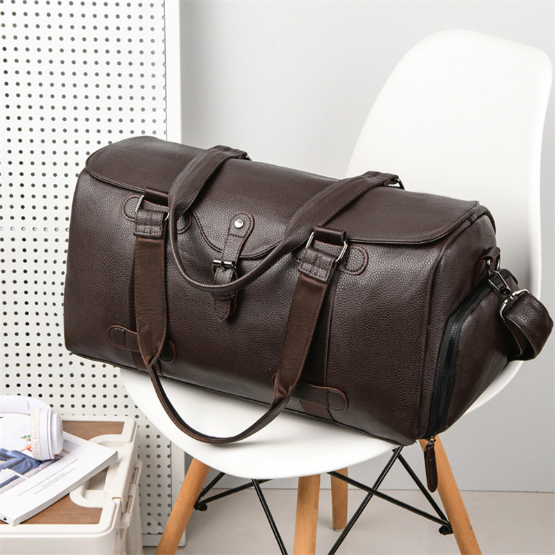 Bolso de hombro de los hombres bolsa de mensajero de gran capacidad para viaje de negocios de corta distancia al aire libre equipaje de ocio Yoga bolsa de fitness