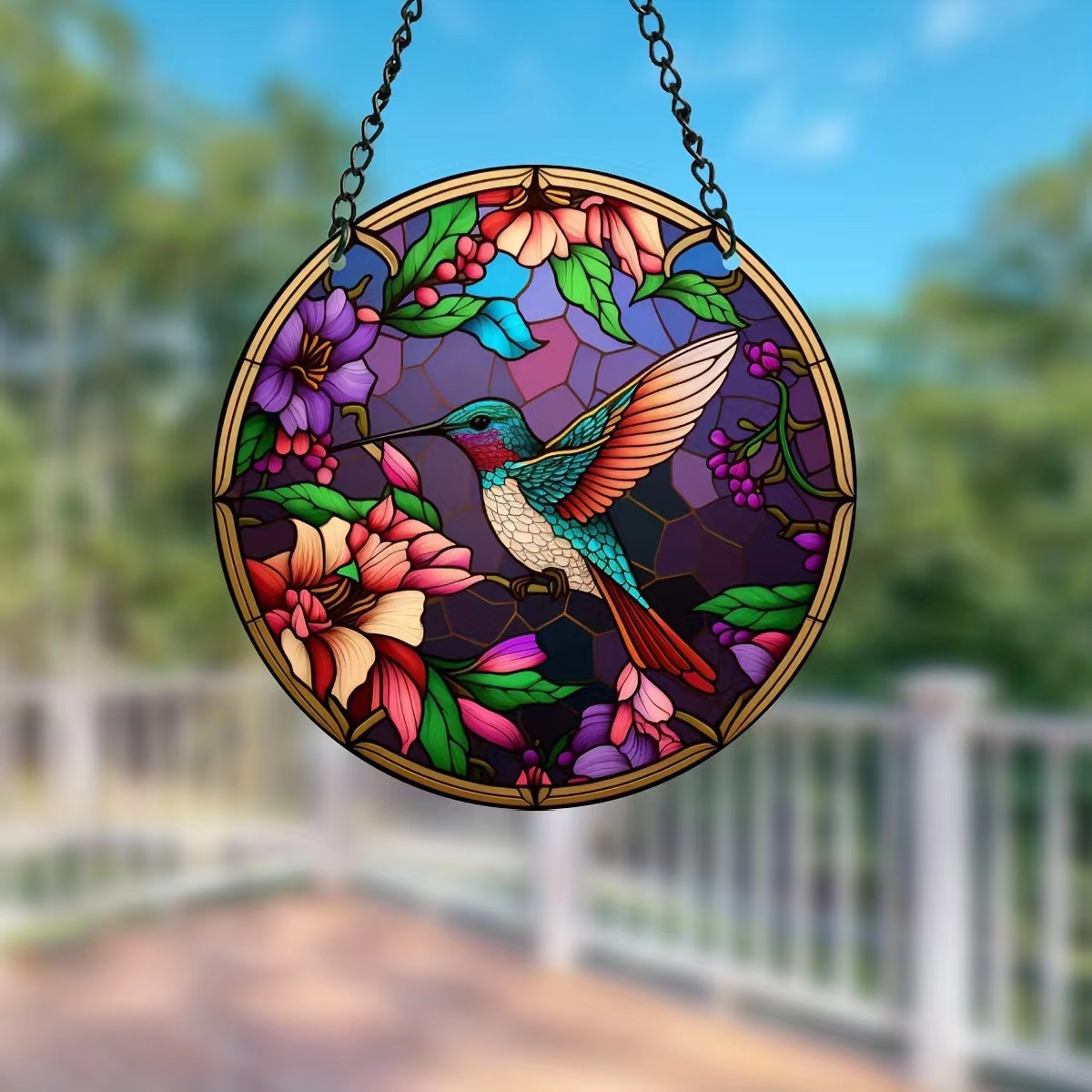 Transfronterizo nuevo coche accesorios magnífico redondo mariposa casa adornos de acrílico material de Navidad decoraciones para el hogar