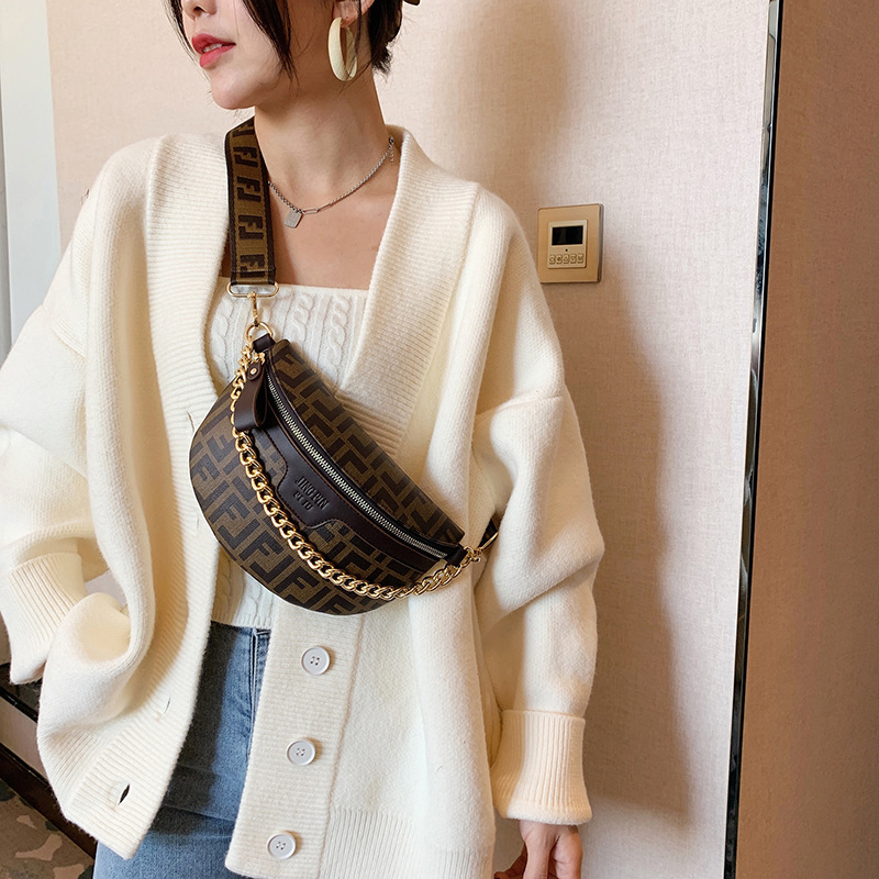 Women's Chest Bag 2025 New Model Wide Shoulder Strap Crossbody Small Backpack Model Waist Bag Back Pack Disco Bag Wallet Holder