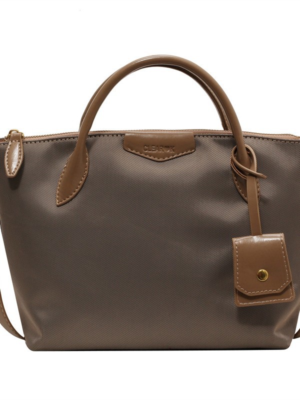 Bolso Tote Ligero de Tela Oxford para Mujer, Estilo Transfronterizo, Nuevo Modelo 2025, de Alta Gama, Moderno, de Gran Capacidad, Bolso Bandolera