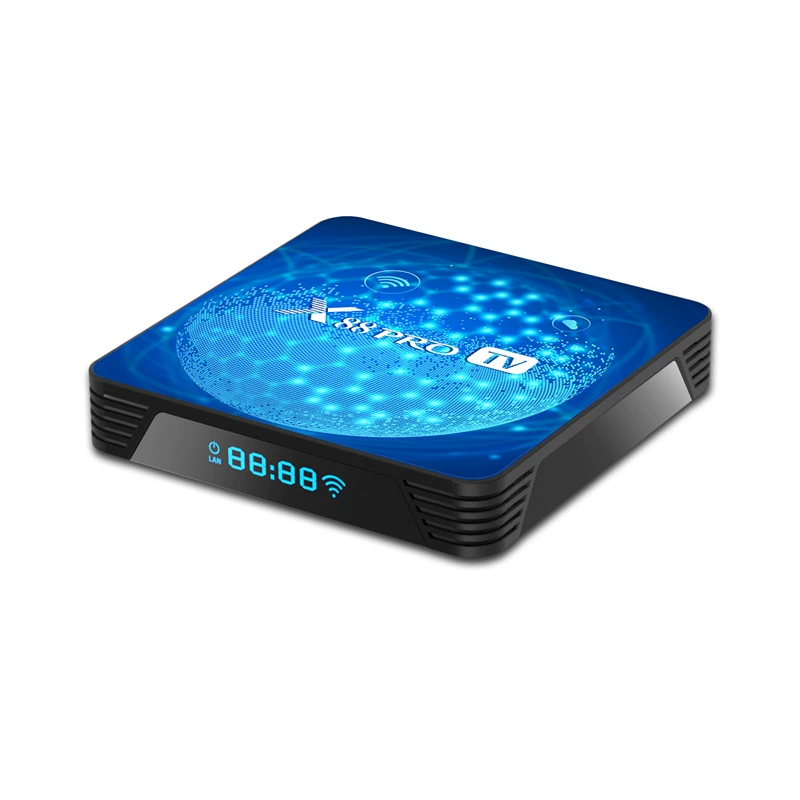 X88 Pro ТВ Android сет-топ-бокс 4G/64GB RK3318 Android 11, пары WiFi Bluetooth tvbox