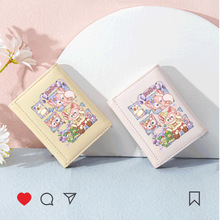 玲娜贝儿周边钱包短款女学生初中生韩国可爱卡通网红拉链零钱包