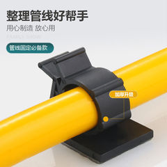 Simple adjustable clamp, gas pipe clip, water pipe holder, liquefied gas hose organizer, nail-free cable manager