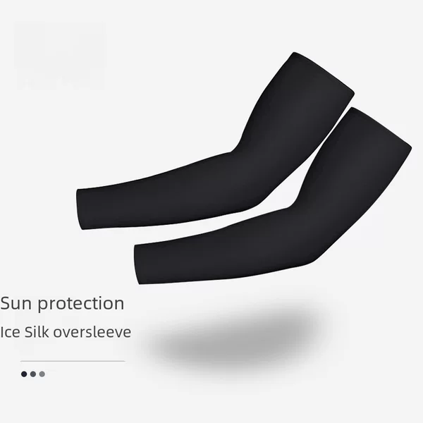 Summer Ice Silk Arm Protective Riding Sports Sleeve Driving Hand Sleeve Sports Arm Sleeve Fishing Winter Fleece Protective Arm