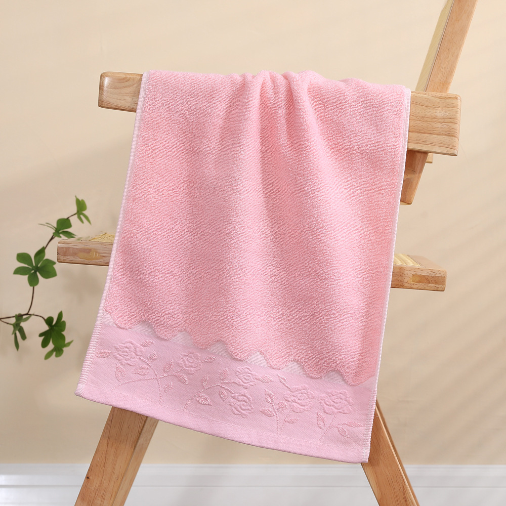 Soft Pure Cotton Face Towel For Everyday Household Use_voghion.com
