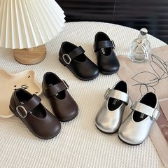 儿童皮鞋2025春秋新款女童单鞋软底公主鞋男童休闲鞋中大童鞋宝宝
